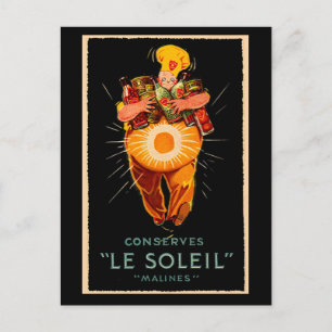 Le Soleil Conserves Postcard