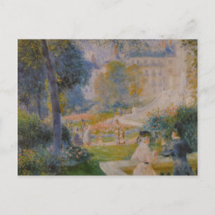 Le Square de la Trinité - Pierre Auguste Renoir Postcard