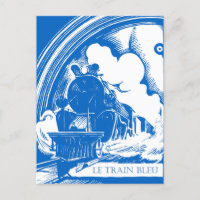 Le Train Bleu Blue Train Vintage Travel Literature
