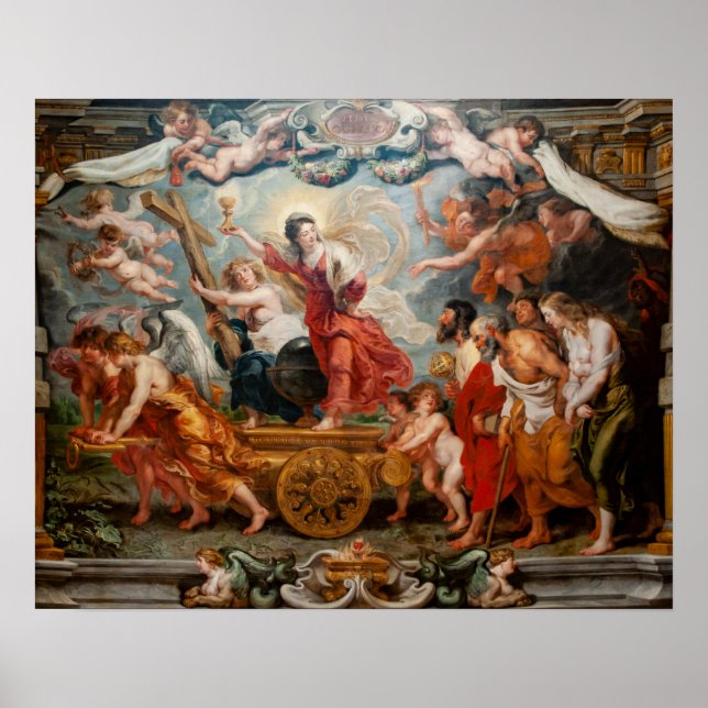 Le Triomphe de la Foi Catholique Poster (Front)