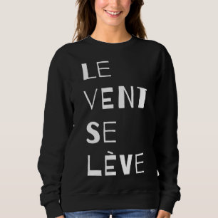 Le Vent Se Leve - White Hoodie