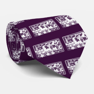 Le Vin, Vintage Wine Label Tie