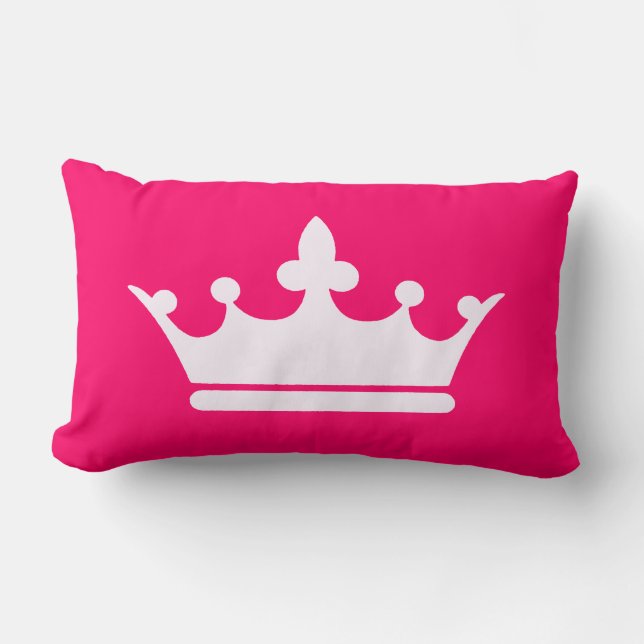 Le Vogue Crown ~ Throw Pillow Lumbar 13x21 (Front)