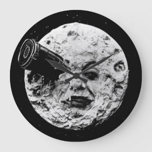 Le Voyage dans la Lune (A Trip to the Moon) Melies Large Clock