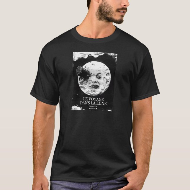 Le Voyage Dans La Lune (A Trip to the Moon) T-Shirt (Front)