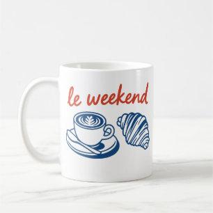 le weekend french coffee mug