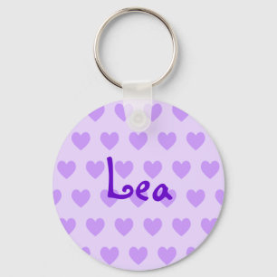 Lea in Purple Key Ring