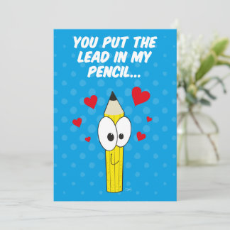 Lead In My Pencil... Holiday Card