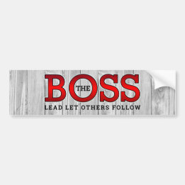LEAD LET OTHERS FOLLOW BUMPER STICKER