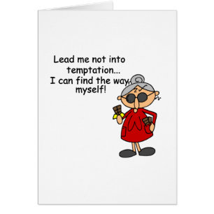 Lead Me Not Into Temptation Humour