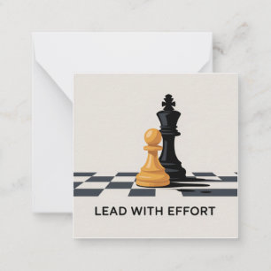 Lead With Effort Card