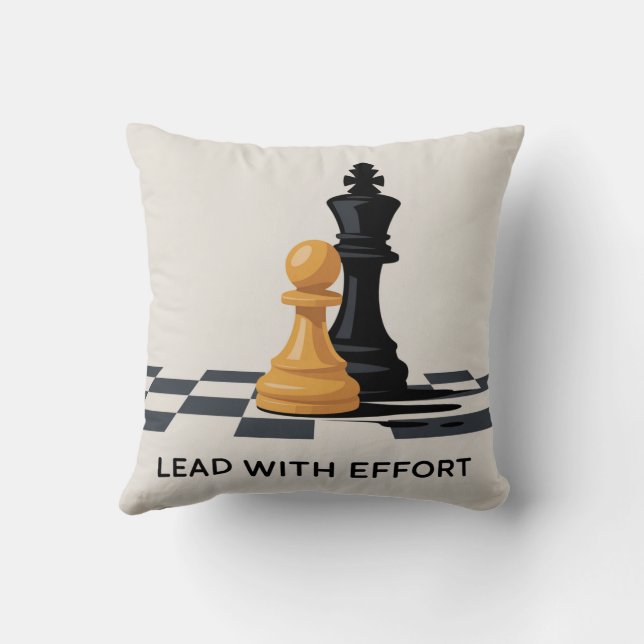 Lead With Effort Cushion (Back)
