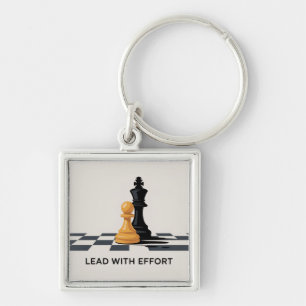 Lead With Effort Key Ring