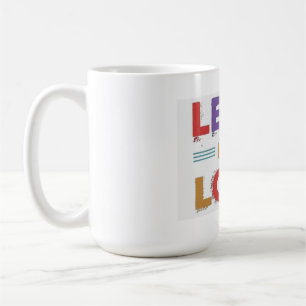 Lead with Love Motivational Quote Mug