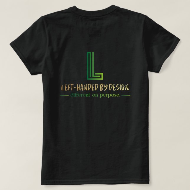 Lead With Your Left Women's  T-Shirt  (Design Back)