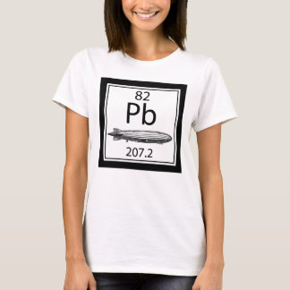 Lead Zeppelin Periodic Table Atomic Number Led T-Shirt