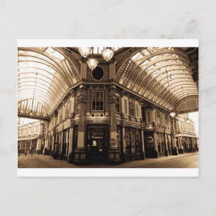 leadenhall market antique look Image Postcard