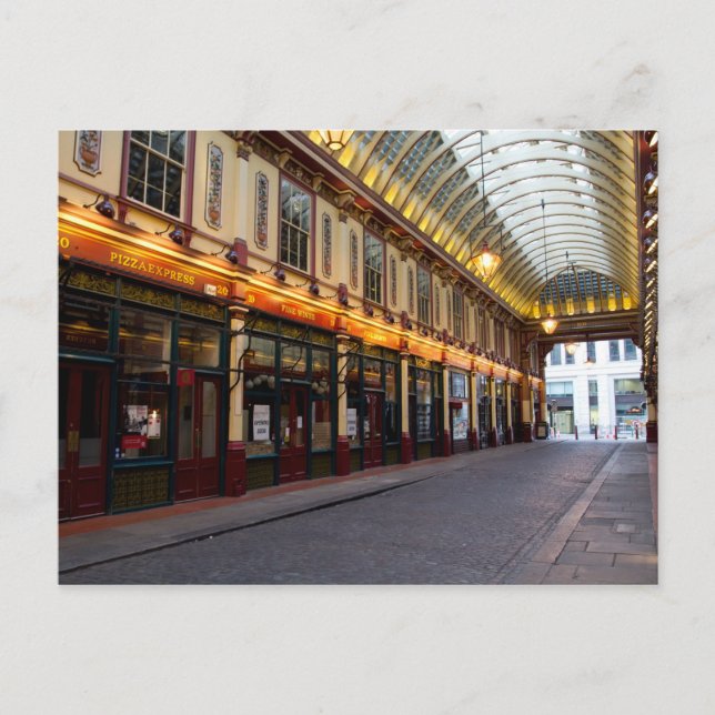 Leadenhall Market London Postcard (Front)