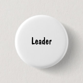 Leader 3 Cm Round Badge