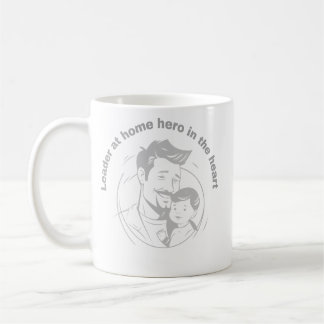 Leader at home coffee mug