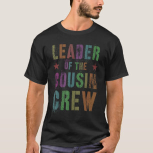 Leader Of The Cousin Crew Aunt & Grandpa Vacay T-Shirt