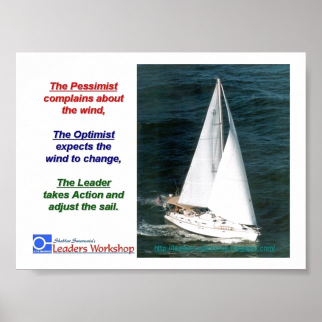 Leaders-Adjust-their-Sail Poster (Front)