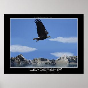 LEADERSHIP ~ Bald Eagle Motivational Poster