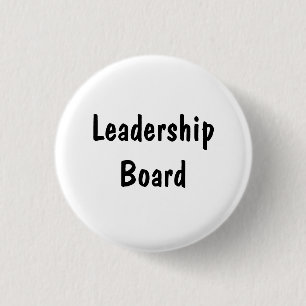 Leadership Board 3 Cm Round Badge