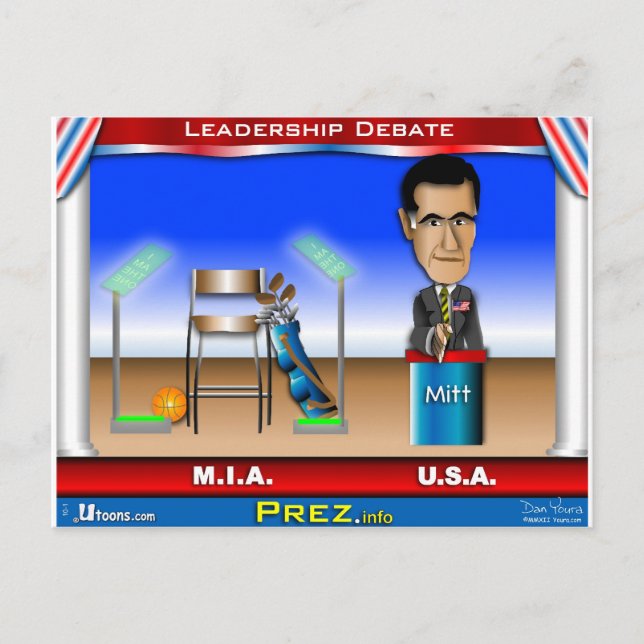Leadership Debate Postcard (Front)