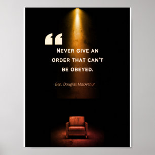 Leadership Posters - Douglas MacArthur