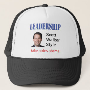 Leadership: Scott Walker style Trucker Hat