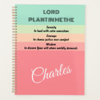 Leadership Serenity Courage Wisdom Planner