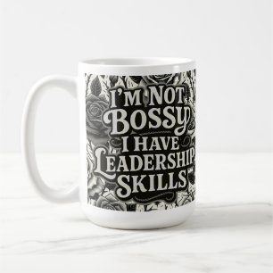 Leadership Skills Sass Design Coffee Mug