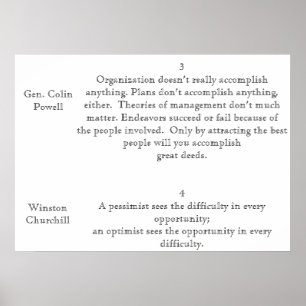 Leadership Workshop activity Poster