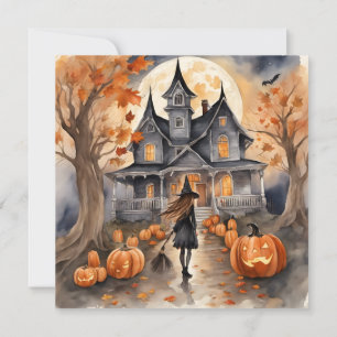 Leading The Way Witch AI Generated Invitation