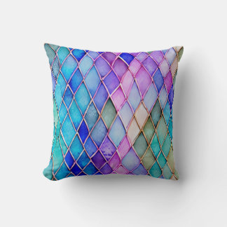Leadlight Glass Cushion Editable