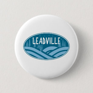 Leadville Colorado Outdoors 6 Cm Round Badge