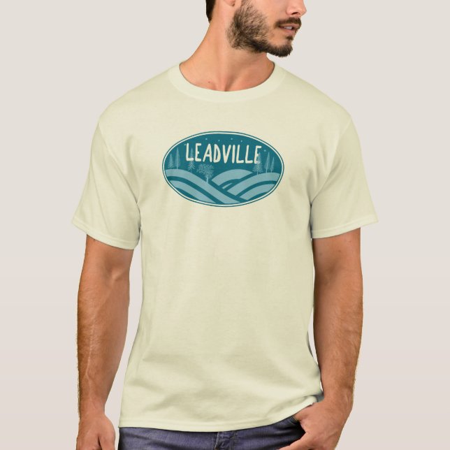 Leadville Colorado Outdoors T-Shirt (Front)