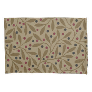 Leaf Berry Classic Colourful Pretty Pattern Art Pillowcase