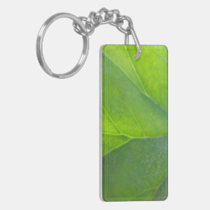 Leaf Closeup Key Ring