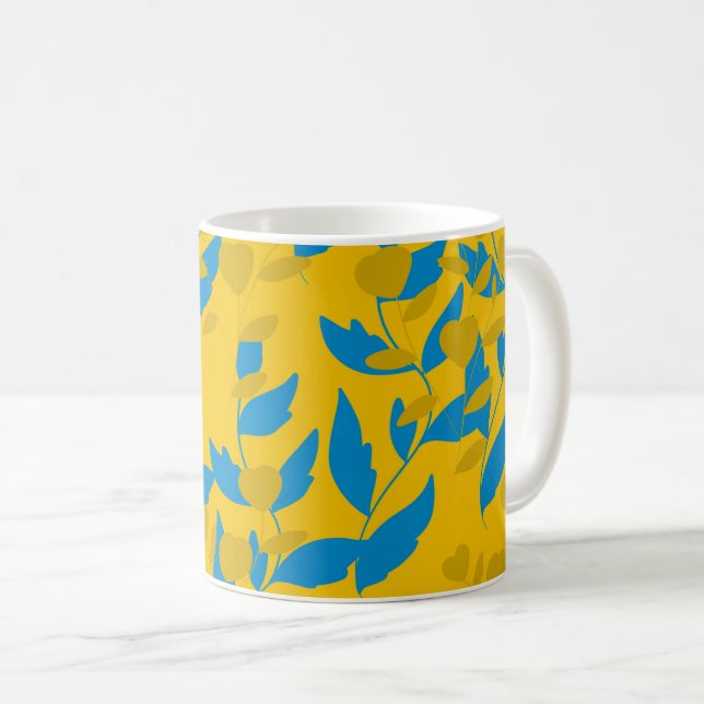 leaf coffee mug (Front Right)