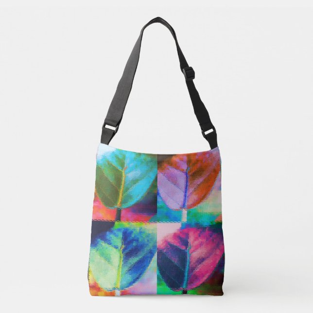 Leaf Colours Crossbody Bag (Front)