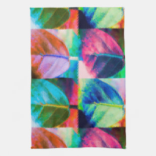 Leaf Colours Tea Towel