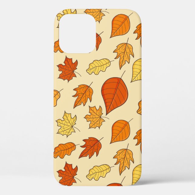Leaf Concept: Autumn Symbol Pattern Case-Mate iPhone Case (Back)