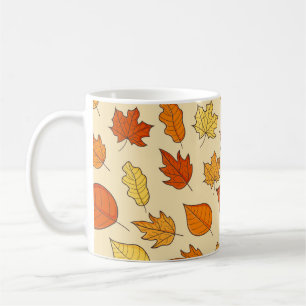Leaf Concept: Autumn Symbol Pattern Coffee Mug