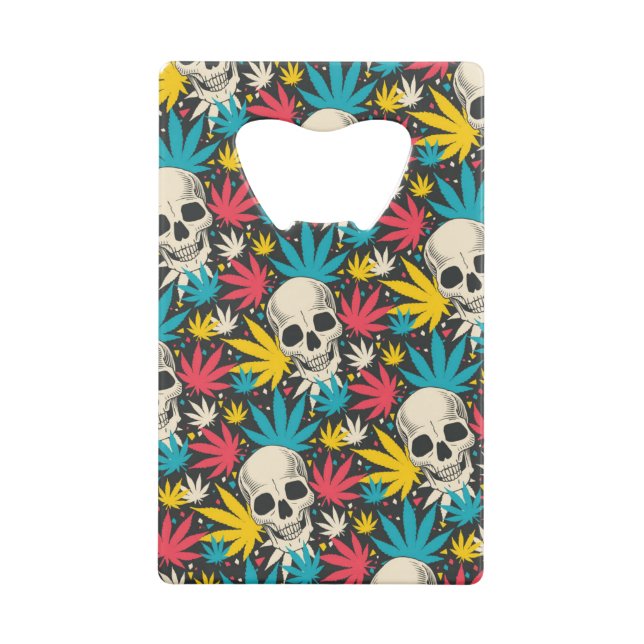 Leaf Design and Skulls (Back)