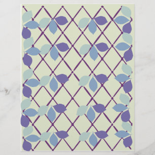 Leaf Design Scrapbook Paper