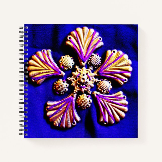Leaf Embroidery Notebook (Front)
