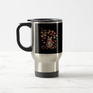 Leaf Fall Tree Hello Autumn Thanksgiving It’s Fall Travel Mug