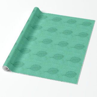 Leaf Fossil Wrapping Paper